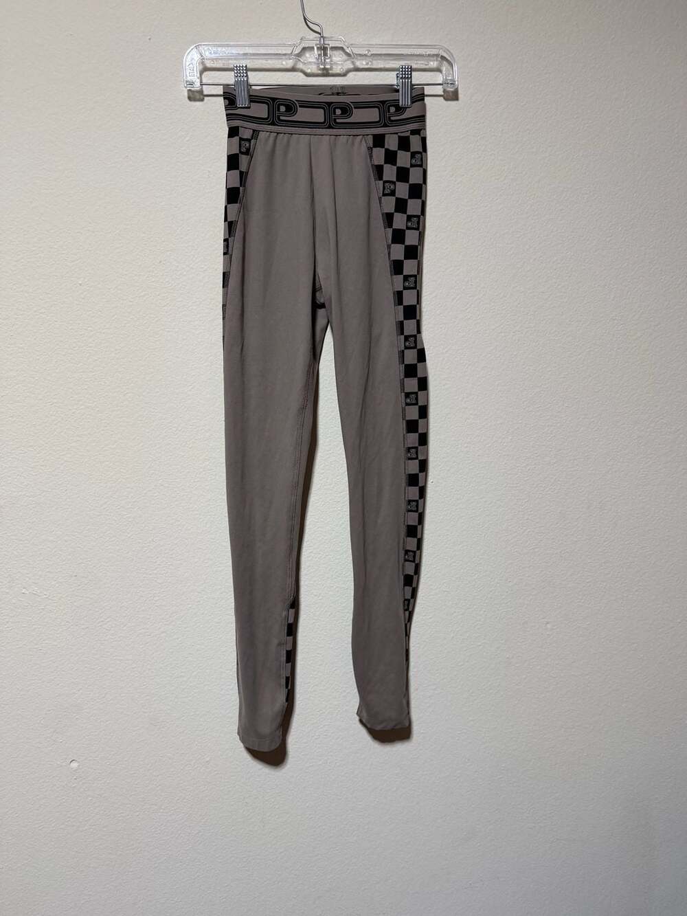 Victoria's Secret PINK Active Ultimate High Waist Checkered Side Stripe Leggings